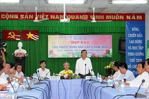 TP. Hồ Chí Minh: Tổ chức Chợ phiên nông sản lần thứ V-2016