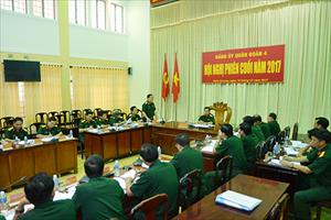 Quân đoàn 4: Hội nghị Đảng ủy phiên cuối năm 2017