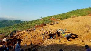 Lở đất kinh hoàng tại mỏ ngọc quý ở Myanmar, 13 người chết