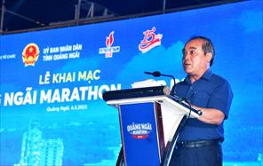 Khai mạc giải Marathon Quảng Ngãi – Cup BSR 2023