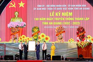 Kỷ niệm 190 năm thành lập tỉnh An Giang
