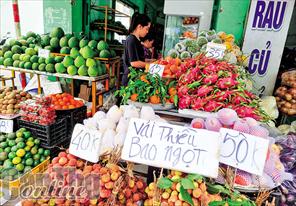 Thị trường trái cây ở Cần Thơ: Nguồn cung tăng, giá giảm