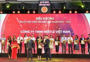 Nestlé Việt Nam tiếp tục được biểu dương vì thành tích đóng góp vào ngân sách nhà nước