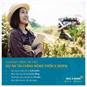 BAC A BANK tích cực kết nối khách hàng tới nguồn vốn phát triển nông nghiệp, nông thôn