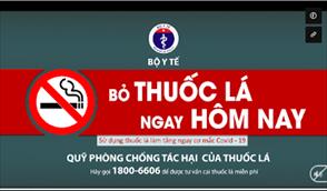 Mỗi năm, Việt Nam có khoảng 40.000 người tử vong liên quan tới thuốc lá
