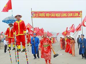 Lễ hội cầu ngư làng Cam Lâm được công nhận là Di sản văn hóa phi vật thể quốc gia