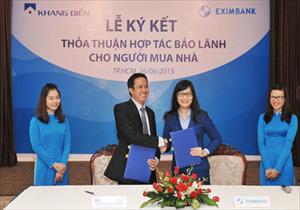 Khang Điền ký kết cùng Eximbank bảo lãnh cho người mua nhà