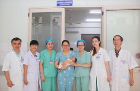 Bệnh viện Trung ương Huế vừa cứu sống trẻ sơ sinh mắc bệnh xoắn ruột hiếm gặp
