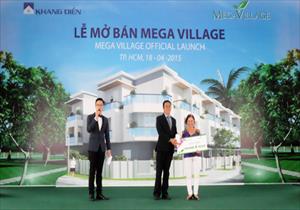 Hơn 100 căn nhà có chủ trong ngày mở bán dự án Mega Village