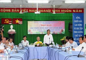 TP. Hồ Chí Minh: Tổ chức Chợ phiên nông sản lần thứ V-2016