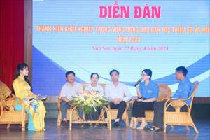 Lan tỏa phong trào khởi nghiệp của thanh niên đồng bào dân tộc thiểu số và miền núi Thanh Hóa