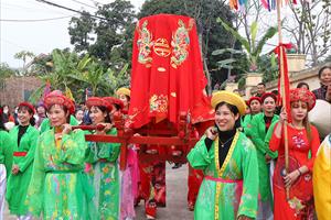 Độc đáo Lễ hội “Rước Chúa Gái” ở Phú Thọ