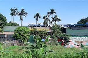 UBND huyện Quốc Oai chỉ đạo kiểm tra các công trình có dấu hiệu vi phạm trên đất nông nghiệp tại xã Ngọc Mỹ