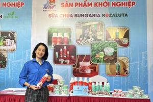 Cô gái trẻ Hải Phòng làm nên sản phẩm sữa chua Rozaluta