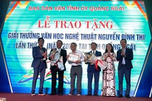 Trao tặng Giải thưởng văn học nghệ thuật Nguyễn Đình Thi lần thứ 3, năm 2023