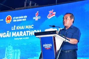 Khai mạc giải Marathon Quảng Ngãi – Cup BSR 2023
