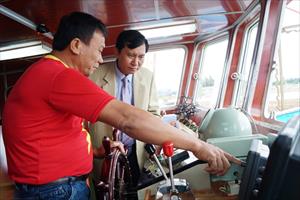 Tàu cá Quảng Ngãi lắp đặt thiết bị giám sát hành trình đạt gần 99%