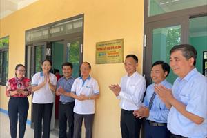 Quảng Nam khánh thành công trình trường học kết hợp làm nơi trú tránh thiên tai