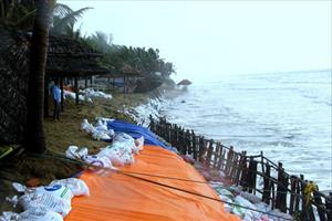 Bàn giải pháp chống xói lở bờ biển Cửa Đại