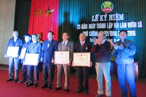 Hội Làm vườn xã Phú Cường kỷ niệm 25 năm ngày thành lập