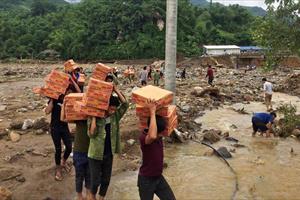 Mường La (Sơn La): Nỗ lực khắc phục hậu quả mưa lũ