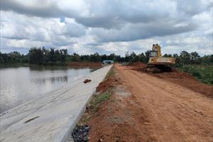 Dấu hiệu xuống cấp của hai công trình hồ chứa nước tại Đắk Lắk