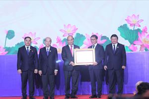 Chủ tịch nước Nguyễn Xuân Phúc dự Lễ kỷ niệm 25 năm Ngày thành lập Công ty CP Tập đoàn Trường Hải