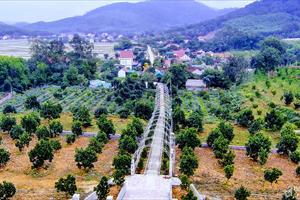Những cổng làng, vườn chuẩn đẹp ở Nghệ An