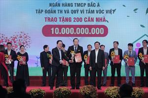 Tập đoàn TH hỗ trợ 10 tỷ đồng xây nhà cho người nghèo Nghệ An