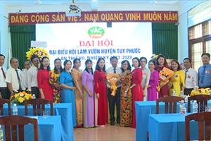 Đại hội Hội Làm vườn huyện Tuy Phước lần thứ VII, nhiệm kỳ 2023- 2028