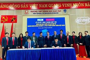 Agribank và Đại học Quốc gia Hà Nội ký kết thỏa thuận hợp tác toàn diện