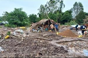 Nhiều tỉnh ở ĐBSCL bị thiệt hại nặng do mưa, lốc xoáy