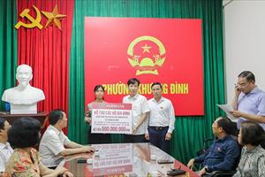 Đoàn công tác Agribank thăm hỏi, hỗ trợ các nạn nhân vụ cháy tại quận Thanh Xuân