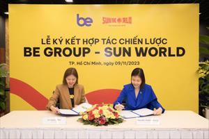 Sun World ký kết hợp tác chiến lược với Be Group quảng bá du lịch Việt Nam