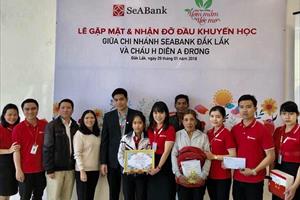 Học bổng Ươm mầm ước mơ SeABank cho học sinh nghèo