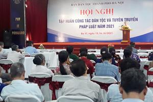 Hà Nội chuẩn bị chu đáo cho Hội thi Tìm hiểu pháp luật về công tác dân tộc khu vực Đông Bắc