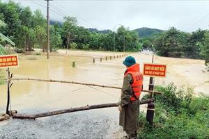 Lũ gây ngập lụt tại các huyện miền núi Hà Tĩnh