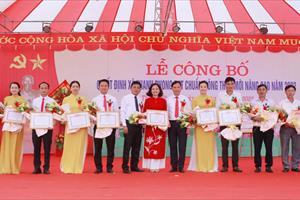 Thanh Phong đạt chuẩn xã nông thôn mới nâng cao