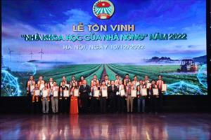 12 nông dân đạt giải “Sáng tạo Kỹ thuật Nhà nông toàn quốc”