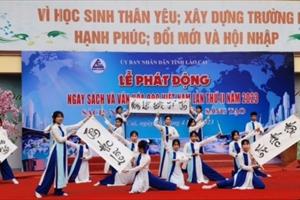 Lào Cai phát động Ngày sách và Văn hóa đọc Việt Nam lần thứ II