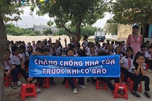 Ninh Thuận: Hơn 1.000 học sinh trực tiếp tham gia diễn tập phòng chống thiên tai