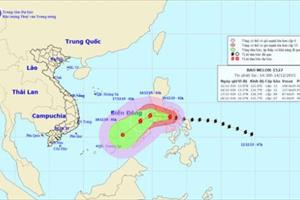 Ảnh hưởng của bão Merlo mạnh 150 km/h ở Biển Đông