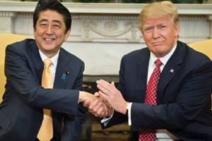 Tổng thống Mỹ Trump công du Nhật Bản và vấn đề “gai góc” Triều Tiên