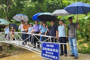 CLB Tennis báo chí Nghệ An chung tay xây cầu dân sinh cho đồng bào bản Na