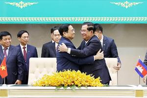 Việt Nam-Campuchia phát triển hơn nữa quan hệ láng giềng tốt đẹp