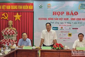 Festival Nông sản Việt Nam - Vĩnh Long năm 2023 diễn ra từ 11 - 17/9