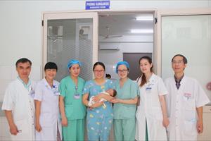 Bệnh viện Trung ương Huế vừa cứu sống trẻ sơ sinh mắc bệnh xoắn ruột hiếm gặp