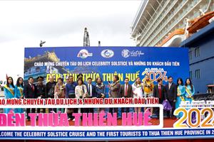 Thừa Thiên - Huế đón 2.700 du khách trên tàu du lịch biển đầu tiên năm 2024
