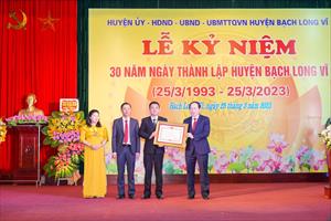 Kỷ niệm 30 năm ngày thành lập huyện đảo Bạch Long Vỹ
