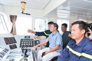 Hải Phòng kiểm tra công tác chữa cháy và cứu nạn, cứu hộ trên biển
